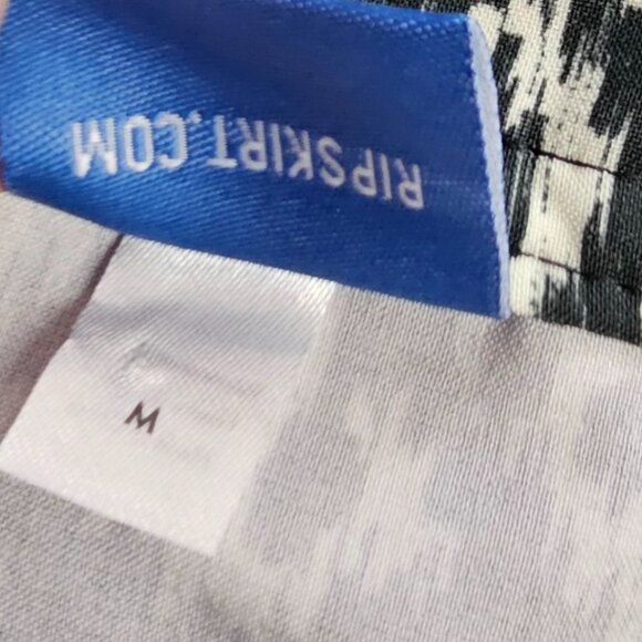 Ripskirt Hawaiian Ikat Print Wrap Skirt, Vacation, Resortwear, Size Medium - Picture 6 of 10